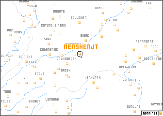 map of Nënshenjt