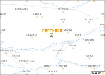 map of Nenthorn