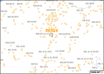map of Nenuk