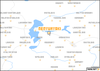 map of Nenyumyaki