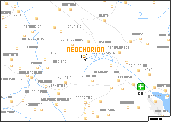 map of Neochórion