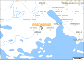 map of Neochórion