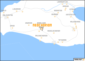 map of Neochórion