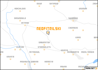 map of Neofit Rilski