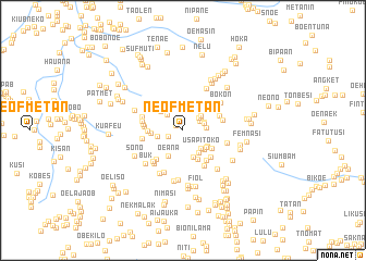 map of Neofmetan