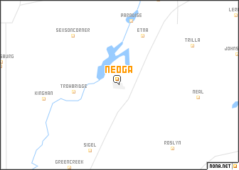 map of Neoga