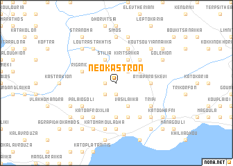 map of Neókastron