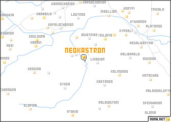 map of Neókastron