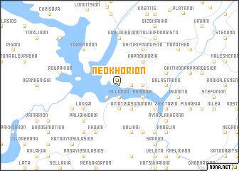 map of Neokhórion