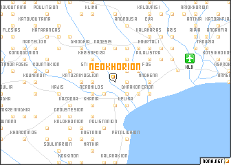 map of Neokhórion