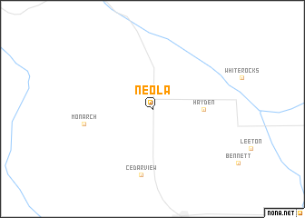 map of Neola