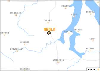 map of Neola