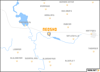 map of Neosho