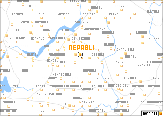 map of Nepabli