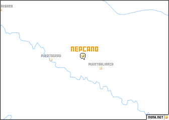 map of Nepcano