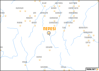 map of Nepesi