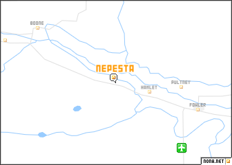 map of Nepesta
