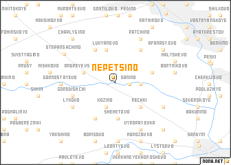 map of Nepetsino