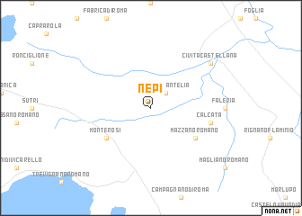 map of Nepi