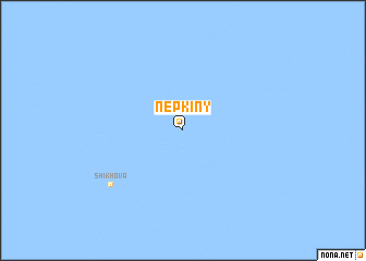 map of Nepkiny