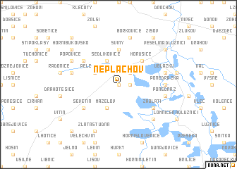 map of Neplachov