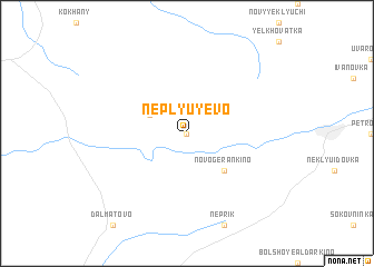 map of Neplyuyevo