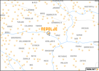 map of Nepolje