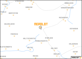 map of Nepolot\
