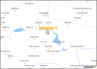 map of Neporoty