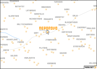 map of Neporovo