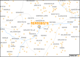 map of Neprebište