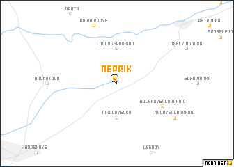 map of Neprik