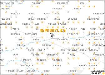 map of Neprobylice