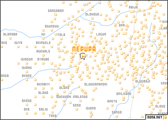 map of Nepupa