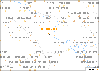 map of Nepvant