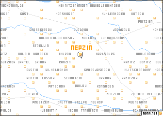 map of Nepzin