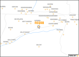 map of Neqāb