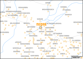 map of Neqāb