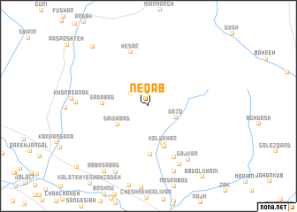 map of Neqāb