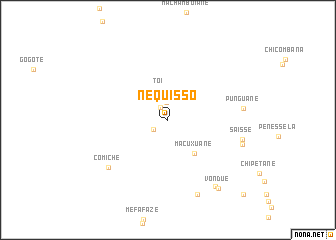 map of Nequisso