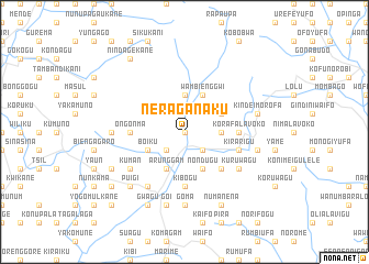 map of Neraganaku