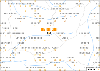map of Neráïdha