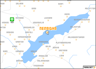 map of Neráïdha