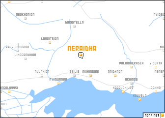 map of Neráïdha