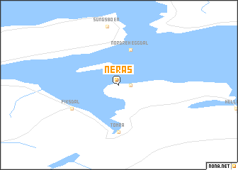 map of Nerås