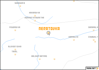 map of Neratovka