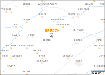 map of Nerazh