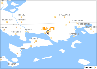 map of Nerbyn