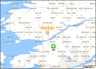 map of Nereby