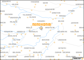 map of Nereikoniai